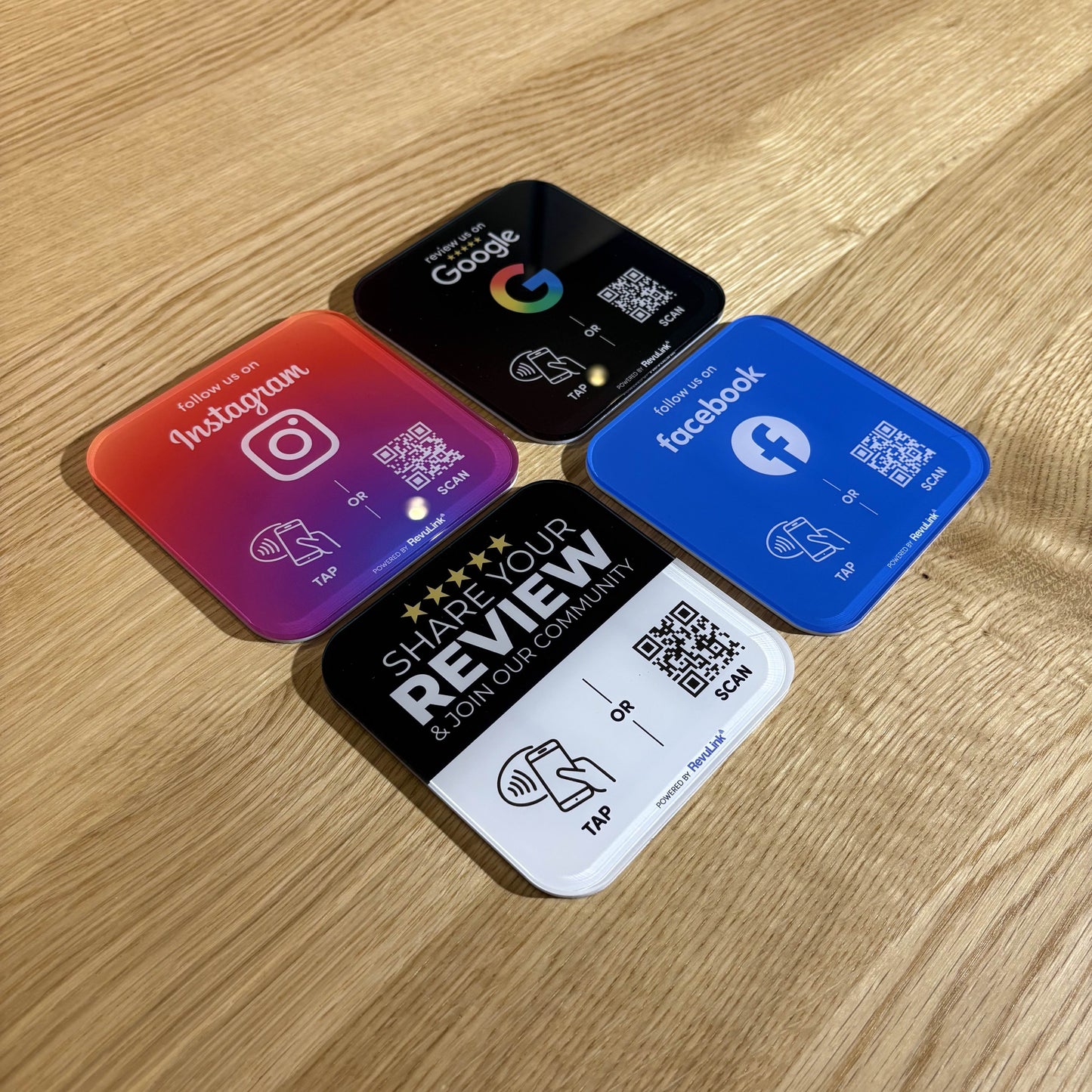 Google Reviews Plate