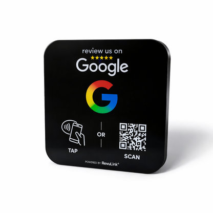 Google Reviews Plate