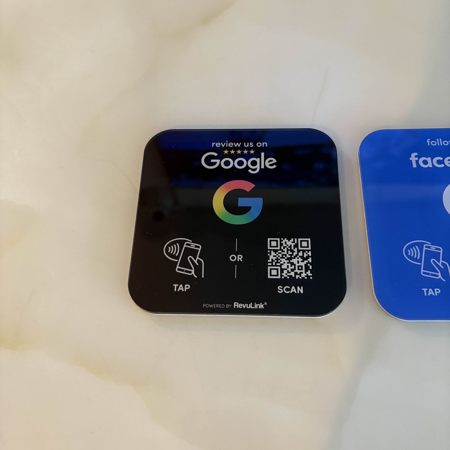Google Reviews Plate